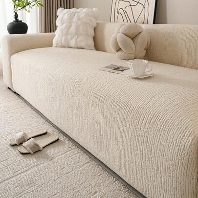 1 件简约图案沙发套，防污，防沙发垫套，适合所有季节，可机洗和手洗，不褪色，弹性沙发套