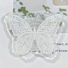 2D Butterfly Shaped Phone Stand - Self-Adhesive Phone Holder, Portable Desktop Stand, Universal Non-Slip Design, Creative Gift For Girls - Multicolor - View 11