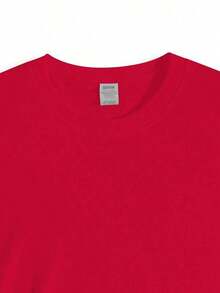 Cotton T-Shirt Summer Casual Men's T-Shirt Cotton Versatile T-Shirt Alani Pink Slush Graphic T-ShirtCotton Fashionable Printed T-Shirts For Men And Wo - 紅色 - 查看 5