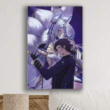 Framed  Anime The Eminence In Shadow Poster Wall Art Picture Painting Poster Canvas Print Posters Artworks Bedroom Living Room Decor - Đóng khung - Xem 3