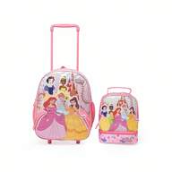 Kit Princesas Mochila Lancheira Escolar Feminina Infantil Disney material escolar material escola papelaria