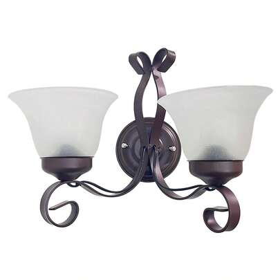 Lampara Arbotante 308 Luz Ideal Solera Chocolate 2luces aplique lampara arbotante 308 color chocolate dos luces proporcion luz focal y ambiental diseño elegante ideal para interiores sala pasillo cuarto decorativo consumo eficiente larga vida util e instalacion sencilla perfecta para proyectos de iluminacion