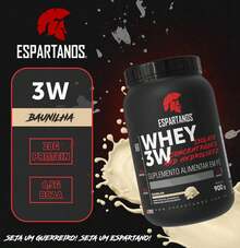 Whey Protein 3W 900G - Espartanos - Baunilha - Visão 3