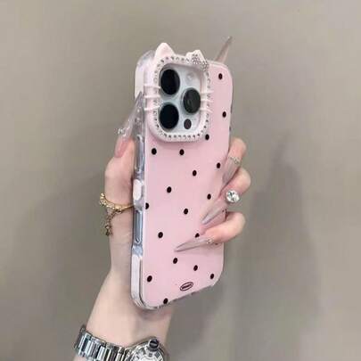 スマホケース 韓国かわいい新デザインのスマホiphone17ケーススマホケース かわいい iPhone16ケース、耐衝撃性、iPhone17Proケース16 Pro Max/15 Pro/14/13に適合
