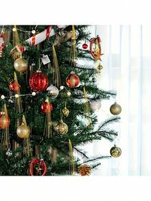 3000pcs, Tinsel Icicle Strands, Christmas Tree Tinsel Icicles Tinsel Foil Fringe Garland Tinsel Icicles Iridescent Holiday Festivals Decor Birthday Party Supplies - Multicolor - View 6