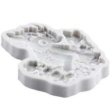 Moldes de Silicone 3D de Dragão, Molde de Fondant, Chocolate, Decoração de Bolo, Topo de Cupcake, Bala, Massa de Polímero, Pasta de Goma