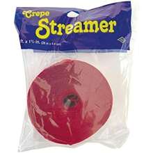 FR Festive Crepe Streamer (blanco) accesorio de fiesta (1 unidad) (1/paquete)(red) - Tipo 1 - Ver 6