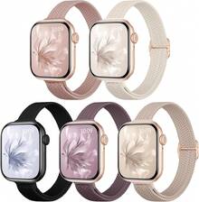 Smart Watch Strap - Black/Starlight/Pink/SmokePurple/MilkTea - View 12