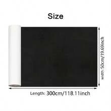 لصق ذاتي متطور شبيه بالقطيفة، مناسب لسقف السيارة والديكور الداخلي، سمك 50 * 300 سم - أدوات وإمدادات الحرف اليدوية، ديكور داخلي للسيارة، صناديق المجوهرات، مشاريع DIY، معالجة السطح شبيهة بالقطيفة، ملصقات ديكور السيارة