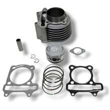 Kit Medio Ajuste Cilindro Pistón Motoneta Italika Gts Ws 175 - Unitalla - Ver 1