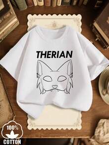 Camiseta informal de manga corta para niña con estampado de grafiti de dibujos animados, cuello redondo holgado, tejido de punto suave y transpirable, adecuada para primavera, verano y otoño, juegos diarios y actividades al aire libre, ropa infantil de temporada, ropa infantil divertida, ropa infantil cómoda, ropa infantil duradera, camisetas infantiles, moda infantil, ropa de otoño, camisetas ligeras, camisetas estampadas, ropa infantil, ropa diaria, regalos de cumpleaños, ropa diaria - Blanco - Ver 1