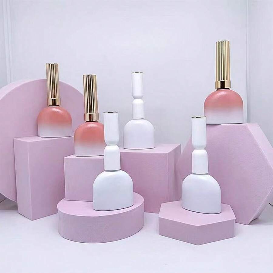 1 pieza Botella vacía de esmalte de uñas de 15ml, Botella de recarga de esmalte de uñas, Envase de esmalte de uñas - Multicolor - Ver 1