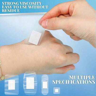 1套（60片/10片）透明急救伤口贴，高弹力急救绷带，伤口敷料，透气粘性绷带 - 适用于紧急伤口护理、泡沫止血、擦伤等，多种组合款式，适用于不同部位