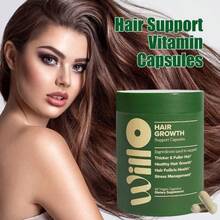 URO O Positiv Willo Hair Growth Support For Women Supports Thicker Fuller Hair 60cap - 1 - Xem 8