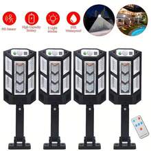 Solar Street Lights Outdoor, Solar Wall Light, 43LED Dusk To Dawn Outdoor Road Street Lamp, Waterproof Solar Powered Street Light With Motion Sensor - 4 件 - 查看 12