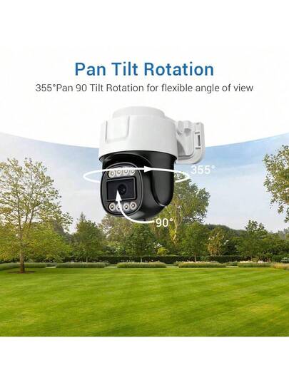 NEW CCTV 8MP AHD PTZ Camera Full Night Vision UTC Coaxial BNC Audio Coax Control TVI CVI 4in1 Analog Security Cameras view 4