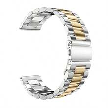 1pc 20mm/22mm Metal Watch Band, Compatible With Samsung Galaxy Watch 7 SE 6 5 4 44mm 40mm Stainless Steel Bracelet Replacement Strap, Suitable For Galaxy Watch 6 4 Classic 47mm 46mm Stainless Steel Watch Strap, Watch GT/2/3/4/5/Pro 20mm/22mm Unisex Multi-Color Optional Steel Watch Chain - Multicolor - View 20