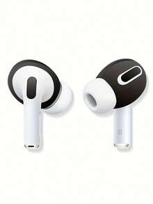 2pcs Thin Eartips Compatible With Airpods 4th Gen, Pro, 3 - White - View 6