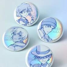 2025 New - Birthday Gift - Collectible Gift - : Kaito & Ai Haibara & Rei Furuya - Instant Color Laser Badge (58mm) - Birthday Gift - Christmas Gift - Halloween Gift - Perfect Gift - Gift - Multicolor - View 2
