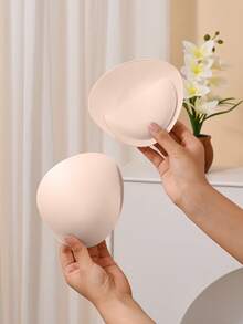 6cm Thick Bra Pads, Foam Breast Enhancers For Wedding, Date, Party Dresses, Create Cleavage, Uplift Small Bust, Removable & Washable Padding Inserts, Can Be Used In Sports Bras To Increase Support And Optimize Body Contours - Apricot - View 7