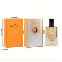 3.4 Ounces Of Men's Light Perfume, From The Lion Club Series. The Luxurious Golden Packaging Is Paired With A Metallic Lion Bottle Cap, Providing You With A Unique Visual Experience. It Features A Long-Lasting Oriental Vanilla Woody Fragrance. Alcohol-Free. Suitable For Both Men And Women. A Perfect Halloween Gift And A Must-Have For The Autumn And Winter Seasons.