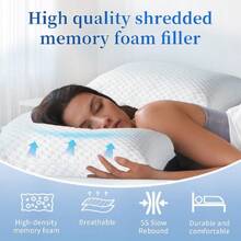 Bean Bag Filler, 40 Lbs Shredded Memory Foam Filling, Soft Pillow Stuffing Bean Bag Refill Foam For Couch, Cushion, Stuffed Animals, Dog Bed, Arts Crafts,23856419 - 藏蓝色 - 查看 5