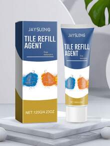 JAYSUING, 20/120/240g, Agente sellador para pisos de baldosas de cocina y baño del hogar, resistente al agua y al moho, agente de lechada para juntas de baldosas - Patio - Inodoro - Baño, Regalos para familiares y amigos - Blanco - Ver 11