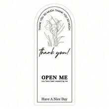 24 pezzi/120 pezzi Adesivi personalizzati, design personalizzato, adatti per applicare su fascicoli di lavoro, biglietti di auguri, confezioni di dolci, scatole per gioielli, buste, scatole regalo, borse della spesa, buste