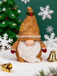 3 ornamenti creativi di Babbo Natale, decorazione per scene natalizie, adatti per soggiorni, camere da letto, ristoranti, cucine e altre occasioni, ornamenti da scrivania per regali di Natale, per aumentare l'atmosfera festiva. - Multicolore - Visualizzare 8