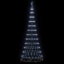 LED Weihnachtsbaum Kaltes Weiß 138,5 x 138,5 x 399 cm Metall-XY692197