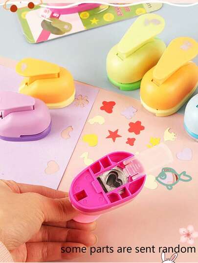 1/2/4/6/8 szt. Łatwe narzędzie do wytłaczania, maszyna do wytłaczania, narzędzie do dziurkowania, ręczne urządzenie do wytłaczania, materiały do majsterkowania, małe narzędzie do majsterkowania na Boże Narodzenie, przenośne narzędzie do wytłaczania