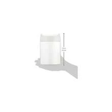 Simplehuman Mini Countertop Trash Can, 1.5 Liter / 0.4 Gallon, White Steel - White - View 3