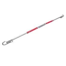 Steel Towing Pole Towing Pole Tow Bar 3T - Red Silver - View 8