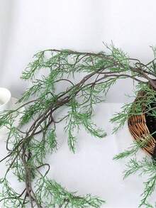 1/3件装人造苔藓垂吊植物，带藤蔓 - 仿真垂吊蕨类植物，适用于家居、花园、办公室、阳台装饰、感恩节装饰、酒店装饰、橱窗展示、人造绿植、人造树叶、情人节、礼品、室内/室外花园装饰、婚礼装饰。是感恩节、祖父母节的理想之选。 - 彩色 - 查看 5