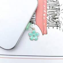 1 Piece - Exquisite Personalized Flower Dust Plug - Suitable For Type-C Charging Port Dust Plug - Small, Portable And Practical
