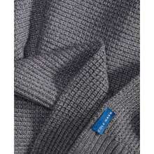 Cole Haan Men's Waffle-Knit Scarf |  | Men Scarves - Gray - View 3