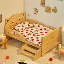 Christmas Labobo New Doll Bed 10cm-20cm Plush Doll Doll Bedding 3 Pieces Set For BJD Wooden Doll House Sleeping Bed - Multicolor - View 9