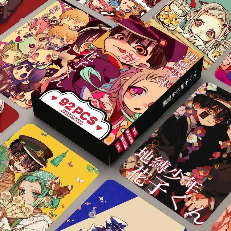 55张厕装花子君动漫全息卡片，动漫人物闪亮LOMO明信片[8.6*5.7cm]，派对礼物，生日礼物，圣诞礼物（包装样式随机） - 彩色 - 查看 7