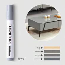 Bolígrafo de pintura para reparación de muebles de bajo olor, adecuado para materiales de madera y metal, kit de reparación de arañazos multicolor, satisface sus necesidades en diversos escenarios. Adecuado para reparar gabinetes, paneles de puertas, sofás, mesas, sillas, gabinetes de madera, suelos, piezas interiores de automóviles y bolsos. Secado rápido - Unitalla - Ver 19