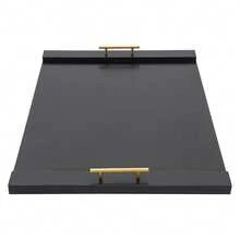 Noodle Board With Handles, 44lbs Stovetop Cover For Gas/Electric Stove, Kitchen Counter Space Saver​, 29.9"L X 21.6"W - 黑色 - 查看 10
