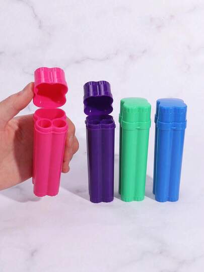 1pc Compact 2-In-1 Flip-Top Cigarette Case With Built-In Lighter Storage - Plastic, Easy To Carry, Includes Lighter & Cigarettes Holder, Ideal For On-The-Go Smokers, Portable Cigarette Holder|Sleek Flip Cover|Easy Grip Design ,Smoking Accessories, Cigarette Storage, Sigaretten Doos