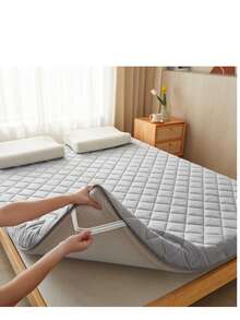 3D Digital Foam Mattress Knitted In A Circle Gray - Gris Claro - Ver 9