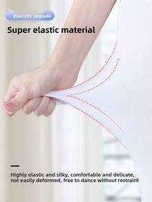 50D 女士芭蕾舞紧身裤，薄款肤色连脚连裤袜，适合舞蹈练习 - 彩色 - 查看 10