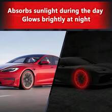 10个/20个装发光轮胎气门嘴帽，防止轮胎漏气，适用于汽车、摩托车、自行车和卡车，外观时尚。适用于大多数轿车/SUV及其他车辆。 - 彩色 - 查看 4