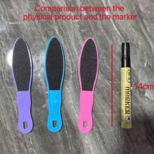 1 Set Foot File, Double-Sided Callus Remover And Heel Scraper - Unisex