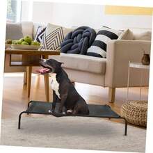 Amaca para Perro Repuesto, Repuesto De Malla para Cama De Perro Uso Interior Y Exterior - 77x60x0.8cm + negro - Ver 6