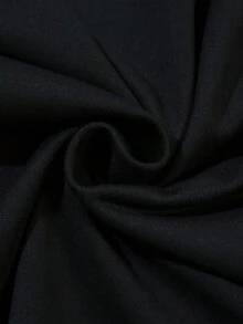 Sudadera casual negra para mujer con estampado de dedos vibrante - Manga larga, cordón, bolsillo canguro, diseño "Mantén tu cabeza alta y tu dedo medio más alto", moda otoño/invierno, sudadera casual | Sudadera gráfica juguetona | Sudadera de tejido elástico - Negro - Ver 3