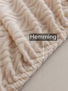 1 Vỏ bọc ghế sofa co giãn Jacquard màu trơn, kiểu dáng phù hợp cho mọi mùa, có thể giặt bằng máy, chống thú cưng và bền, thích hợp cho phòng khách, phòng ngủ, phòng ăn, ngoài trời, ghế sofa 1/2/3/4 chỗ ngồi, bao gồm dải chống trượt - Màu be - Xem 5