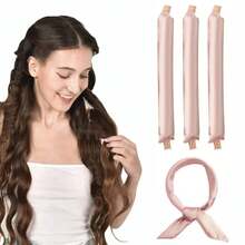 Set de 3 rizadores de cabello sin calor con 3 ganchos, herramienta de rizado de olas grandes de 3 cm para personas con cabello grueso, accesorios para el cabello, rizadores, rizos sin calor, productos y accesorios para el cabello, artículos esenciales de viaje, de vuelta a la escuela, artículos esenciales de viaje y vacaciones, accesorios para el cabello de mujer, rizadores de cabello, cepillo para cabello rizado, rodillos, productos para cabello rizado, rizador, rodillos para el cabello, rizado del cabello, herramientas para cabello rizado, rodillo para el cabello, cabello rizado, rizos sin calor, rizador de cabello, barbería, herramientas para el cabello, productos para el cabello, rizadores de cabello, accesorios de barbería, viaje, rodillos, artículos para el cabello, accesorios para el cabello, productos para cabello rizado, rizador, rodillos para el cabello, equipo de peluquería, rizado del cabello, herramientas para cabello rizado, rodillo para el cabello, Navidad, barbería, riz - Multicolor - Ver 24