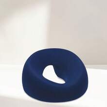 1pc Multifunctional Soft O-Shaped Face Pillow | Soft Fabric, Suitable For All Seasons, Ideal For Adults, Spa And Beauty Salon Use, Zipper Closure - Multicolor - View 11
